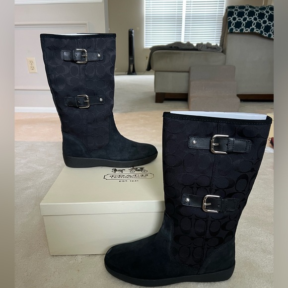 Coach boots - 8 - BRAND NEW - Picture 2 of 5